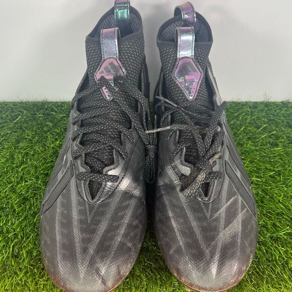Adidas Freak Ultra 23 Inline Black Chrome Football Cleats  Mens 12.5 - Picture 2 of 7